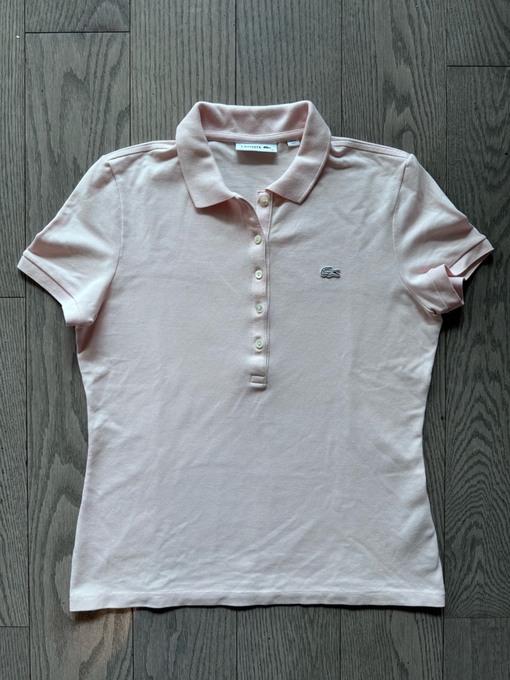 Lacoste Women’s Polo Slim Fit light pink